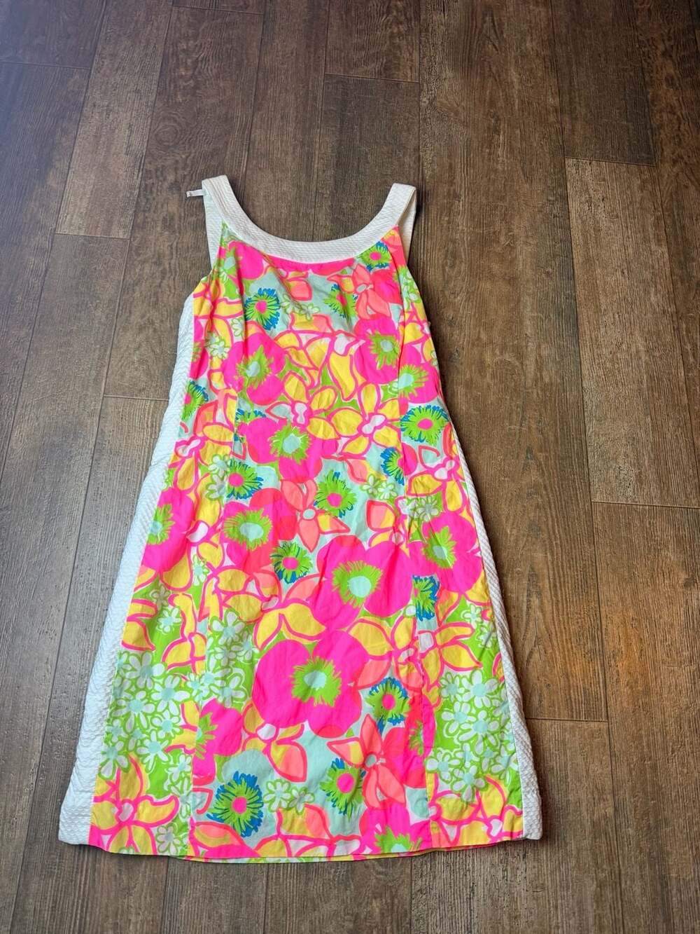 Lilly Pulitzer Darcy Ice Cream Social Floral Sleeveless Shift Dress 4
